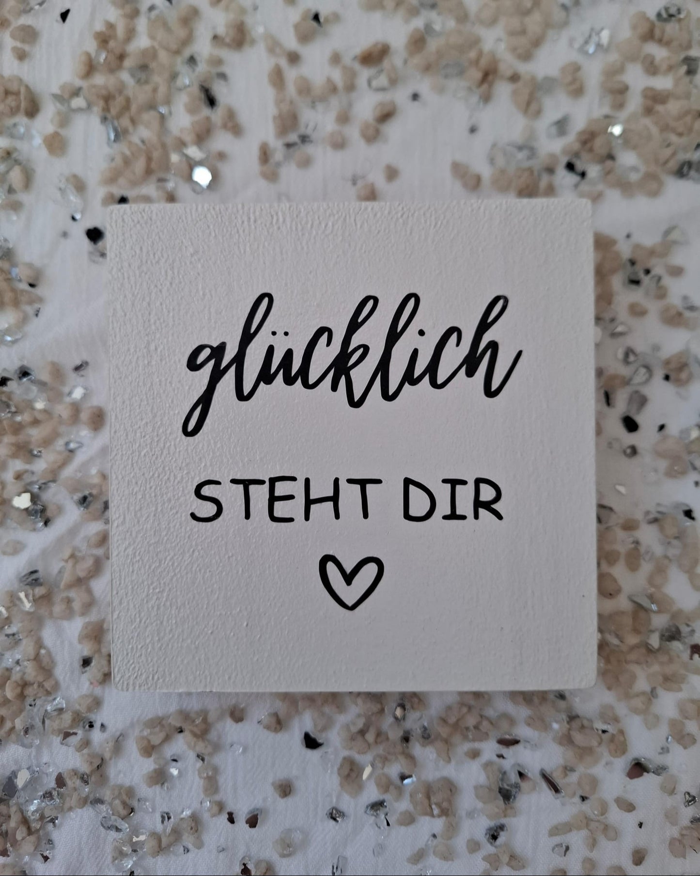 Holzschild Herz