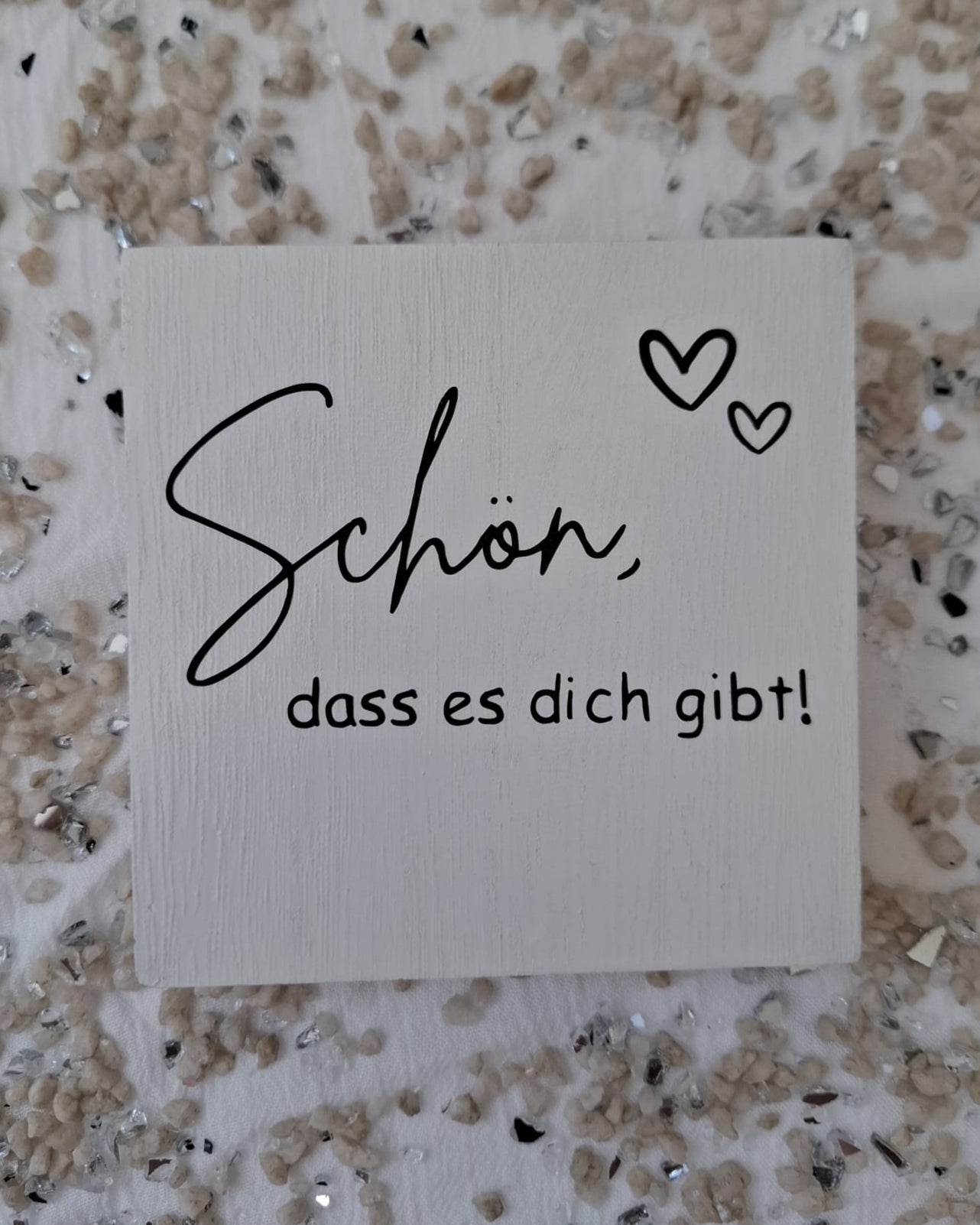 Holzschild Herz